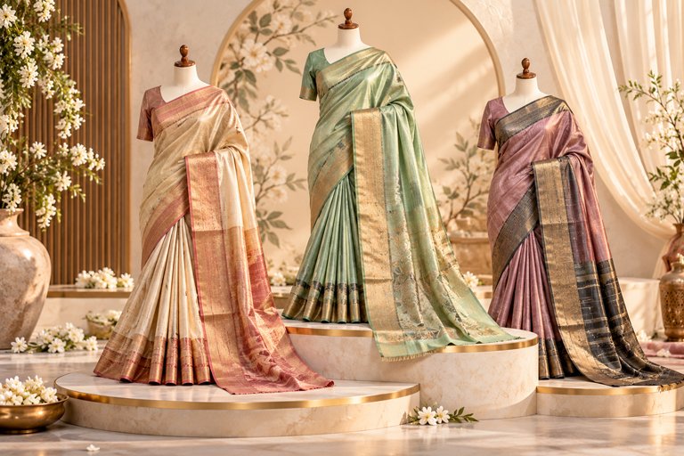 Tussar Silk Sarees